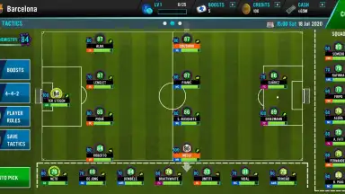 Captura de tela de Soccer Manager 2021 1