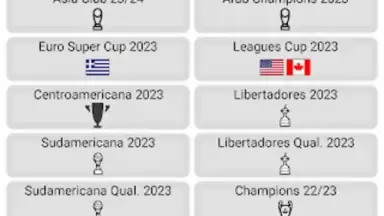 Captura de tela de World Football Simulator 5