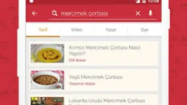 Captura de tela de Nefis Yemek Tarifleri 2
