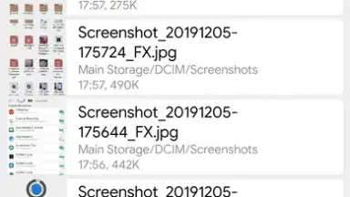 Captura de tela de FX File Explorer 2