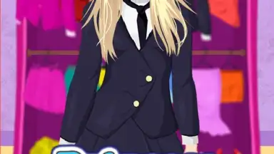 Captura de tela de Princess High School Dress Up 5