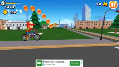 Captura de tela de Bike Race 3D 8