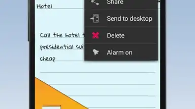 Captura de tela de Note Droid 2