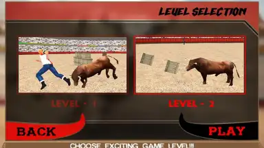 Captura de tela de Angry Bull Attack Arena Sim 3D 1