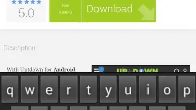 Captura de tela de Big Old Keyboard 4