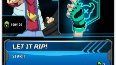 Captura de tela de Beyblade Burst Rivals 2