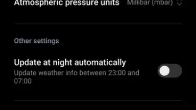 Captura de tela de Weather - By Xiaomi 10