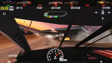 Captura de tela de Stock Car Racing 12