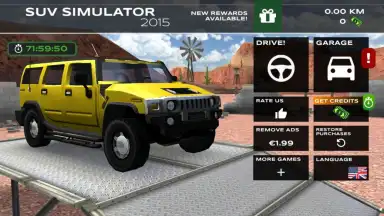 Captura de tela de Extreme SUV Driving Simulator 2