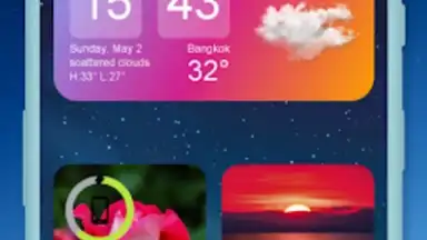 Captura de tela de Color Widgets 16