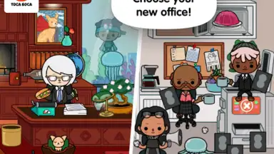 Captura de tela de Toca Life: Office 7