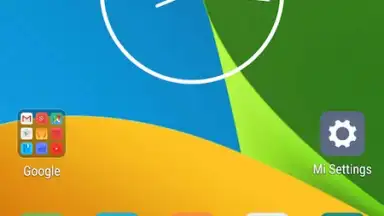 Captura de tela de Xiaomi System Launcher 3