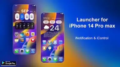 Captura de tela de iPhone 14 Pro Max Launcher 1