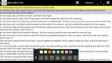 Captura de tela de Bible Offline KJV with Audio 11