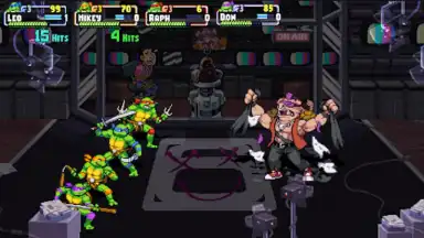 Captura de tela de TMNT: Shredder's Revenge 2