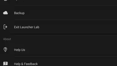 Captura de tela de Launcher Lab 1