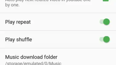 Captura de tela de YMusic - YouTube music player & downloader 13