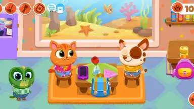 Captura de tela de Bubbu School 2