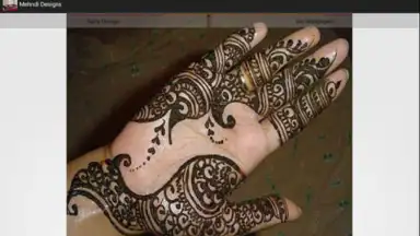 Captura de tela de Mehndi Designs 2