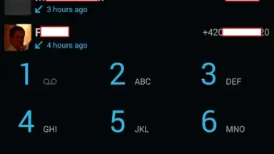Captura de tela de KitKat Dialer 4