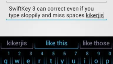 Captura de tela de SwiftKey 3 Keyboard Free 1