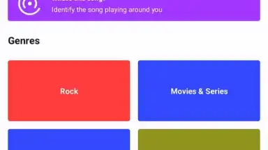 Captura de tela de Deezer 11