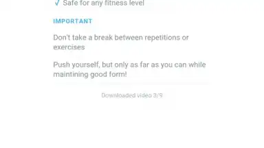 Captura de tela de 8fit 7