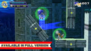 Captura de tela de Sonic 4 Episode II LITE 1