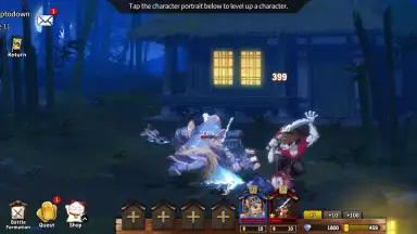 Captura de tela de Tiny Samurai Showdown 14