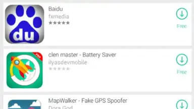Captura de tela de 1Mobile Market Lite 1