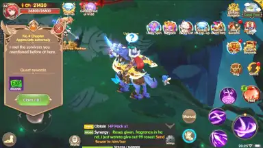 Captura de tela de Summoners Knight: Dragon Blaze 2