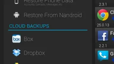 Captura de tela de Ultimate Backup 8