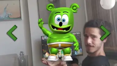 Captura de tela de Talking Gummy Bear 2
