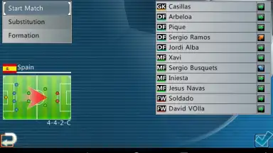 Captura de tela de Winner Soccer Evolution 6