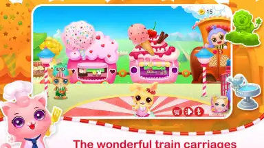 Captura de tela de Pet Food Train 5