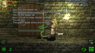 Captura de tela de WazHack 12