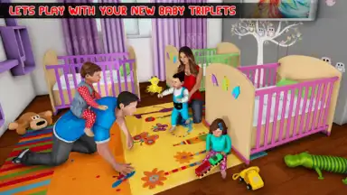 Captura de tela de Mother Simulator Triplet Baby 5