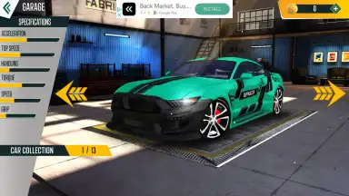 Captura de tela de Mega Ramp Car Stunts Game 3