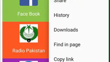 Captura de tela de Pak Browser 6