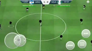 Captura de tela de Stickman Soccer 2018 6