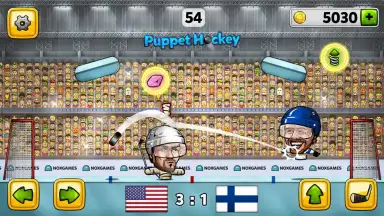 Captura de tela de Puppet Hockey 6