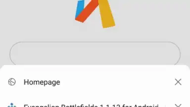 Captura de tela de Via Browser 1