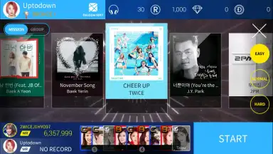 Captura de tela de SuperStar JYPNATION 12