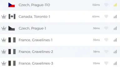 Captura de tela de VPN - fast proxy + secure 5