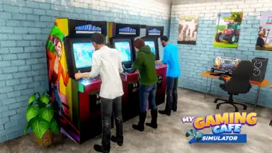 Captura de tela de My Gaming Cafe Simulator 1