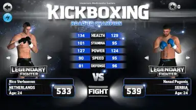 Captura de tela de Kickboxing - Road To Champion Pro 6