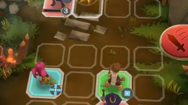 Captura de tela de Blades of Revenge: RPG Puzzle 1