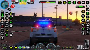 Captura de tela de US Police Games Car Games 3D 7