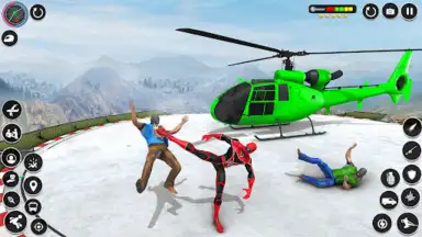 Captura de tela de Spider Rope Hero - Crime Game 2