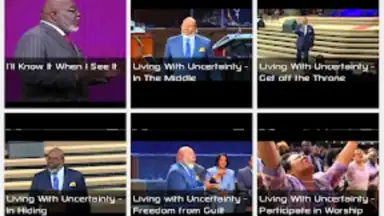 Captura de tela de T.D. Jakes Ministries 5